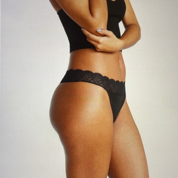 NWT Speax By Thinx Black Thong Absorbent Underwear Womens 2X Leaks & Periods - Picture 10 of 15
